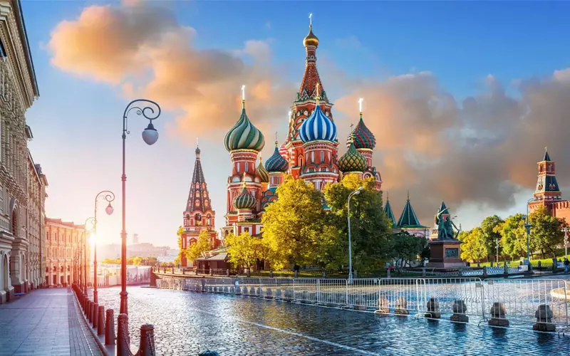 جاذبه های گردشگری روسیه
